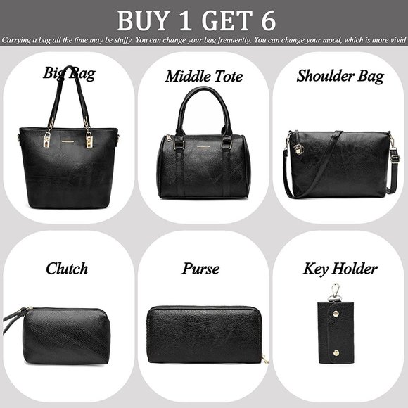 New 6 in 1 bundle * Designer Purses and Handbags - Picture 3 of 9